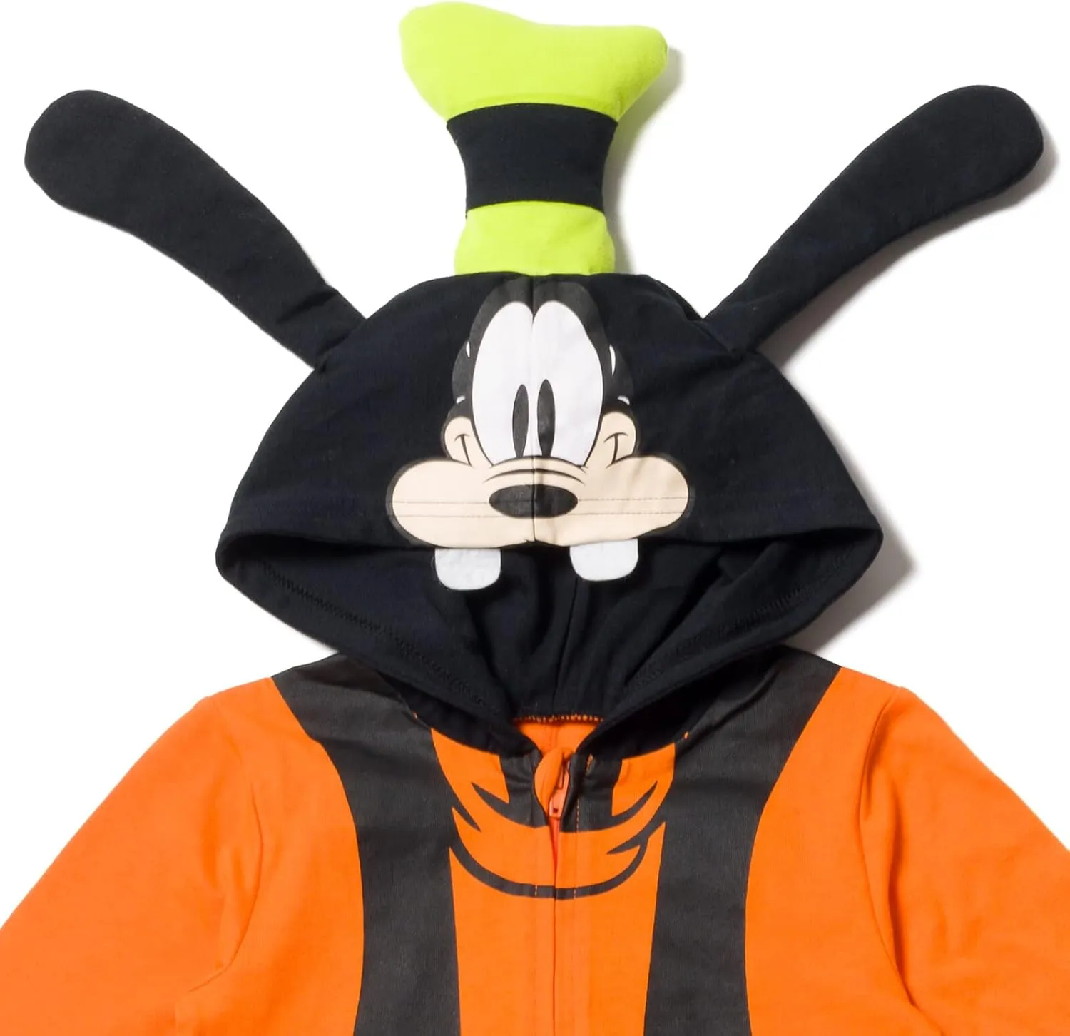 Disney Mickey Mouse Goofy Pluto Zip Up Coverall Newborn to Big Kid