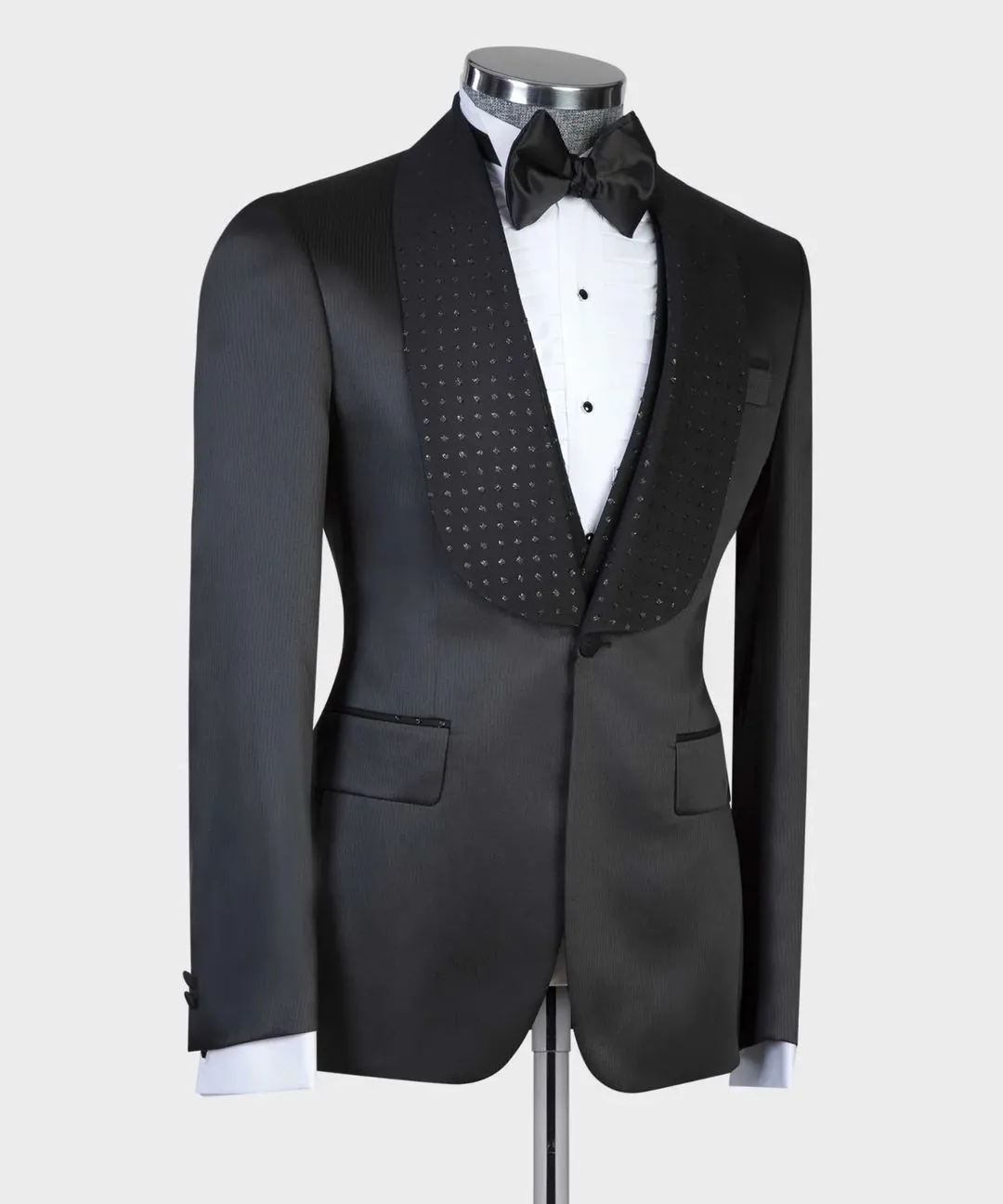 Elegant Black Men Suits With  Men Occasion wear