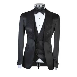 Elegant Black Men Suits With  Men Occasion wear