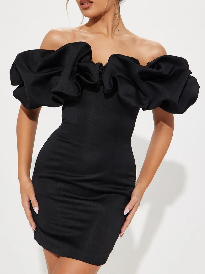 Flytonn- Parisian Nights Mini Dress