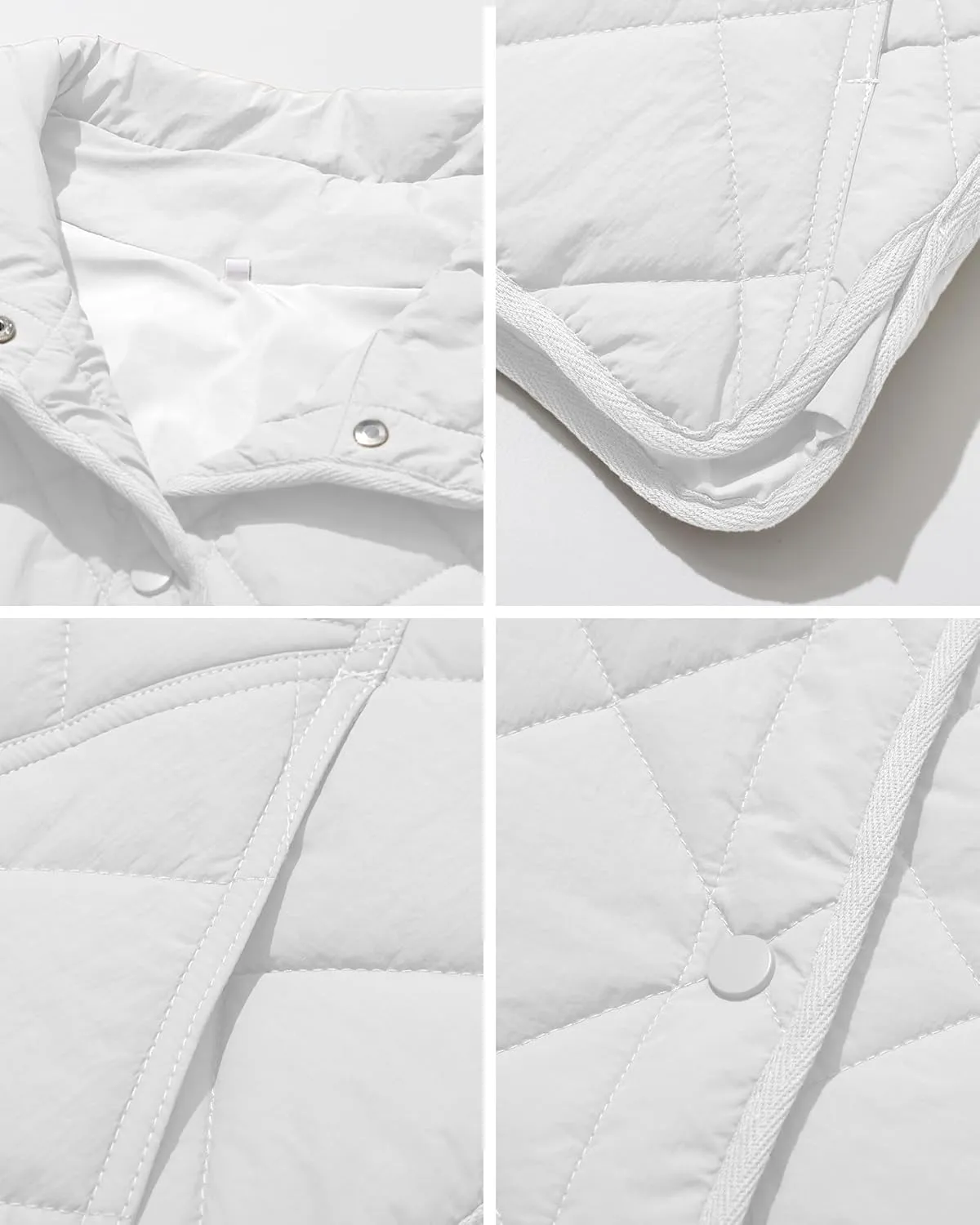 Gacaky Women's Puffer Vest Sleeveless Button Down Outerwear Warm Quilted Lightweight Down Winter Jackets Coats
