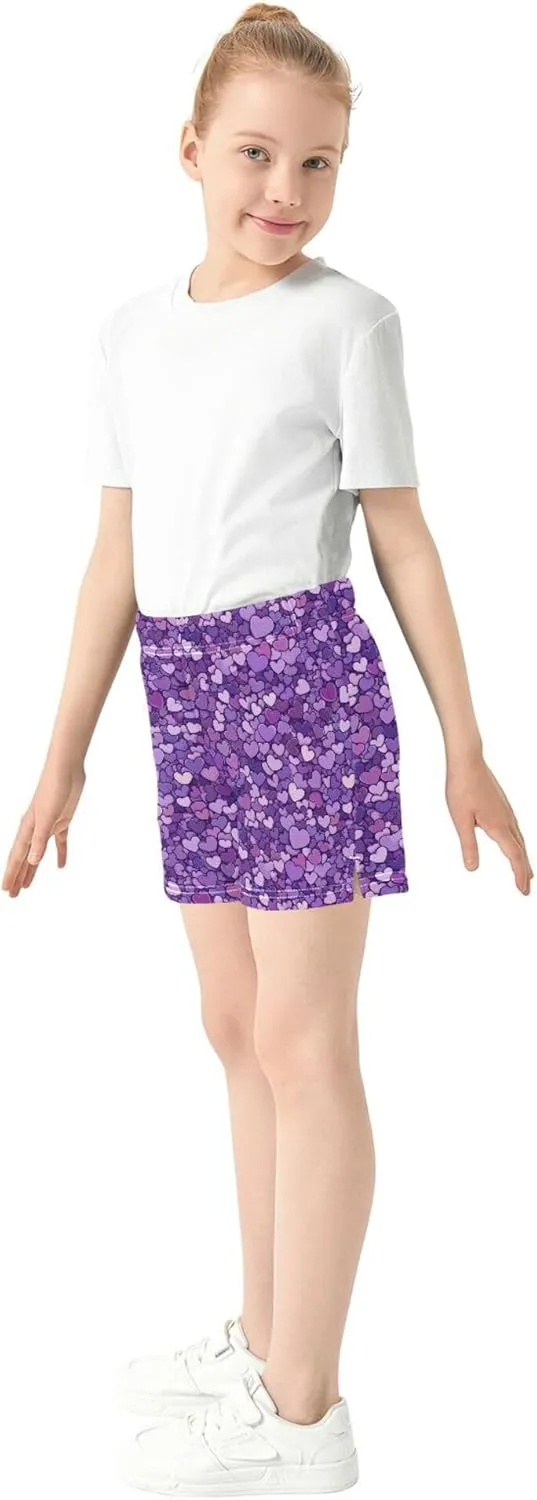 Girl's Athletic Shorts with Pockets Athletic Shorts for Teen for Dance