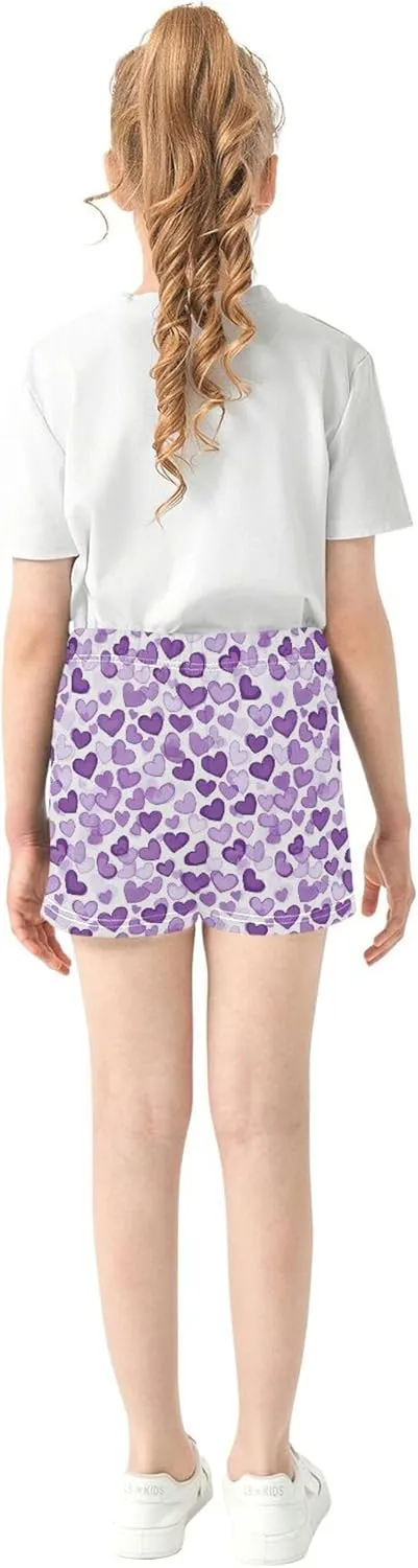 Girl's Athletic Shorts with Pockets Athletic Shorts for Teen for Dance