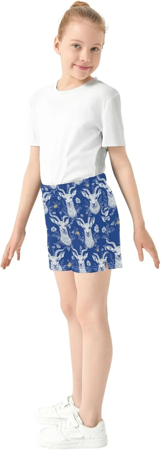 Girl's Athletic Shorts with Pockets Youth Athletic Shorts for Gym