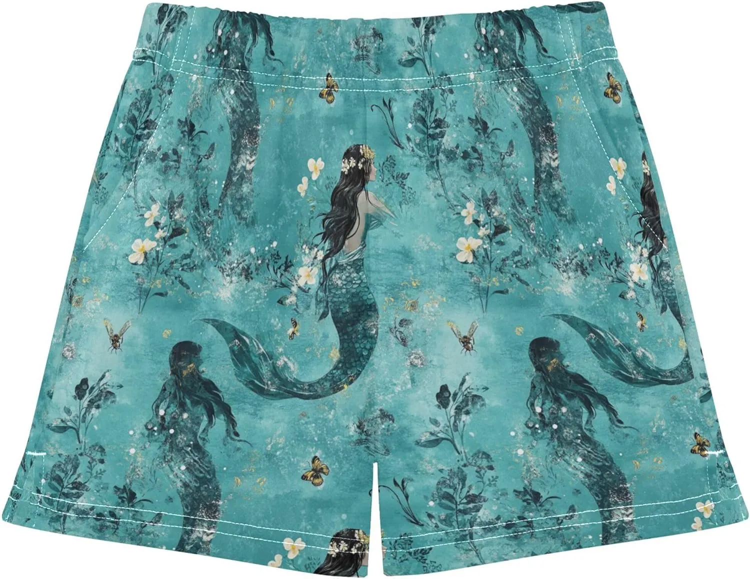 Girl's Athletic Shorts with Pockets Youth Athletic Shorts for Gym
