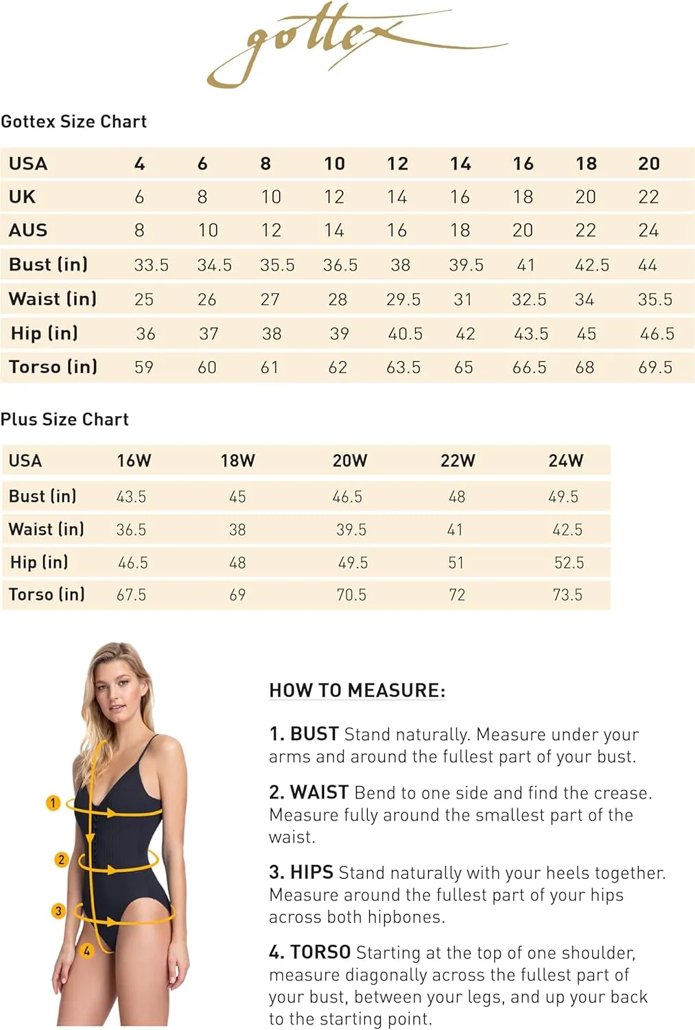 Gottex Women's Standard Black Gold One-Piece Swimsuit