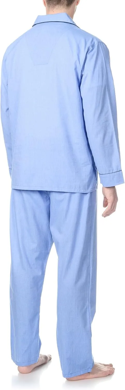 Hanes Men's Broadcloth Pajama Set