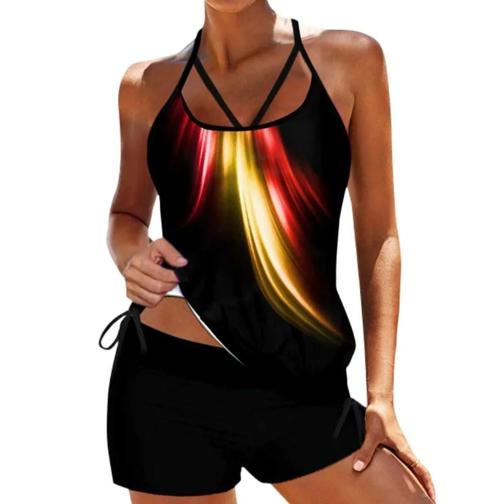 High Waist Plus Tankini  Comfortable and Supportive Plus