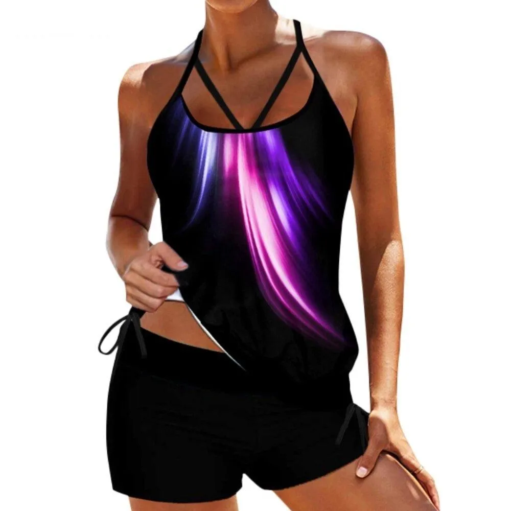 High Waist Plus Tankini  Comfortable and Supportive Plus