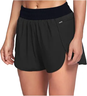 High Waisted Running Shorts for Women Lightweight Yoga Shorts Gym Athletic Workout Shorts with Zipper Pockets