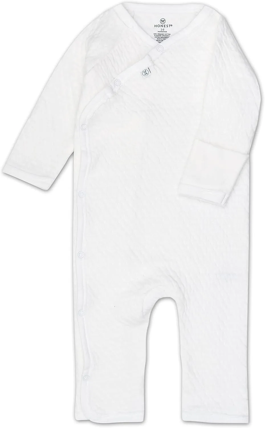 HonestBaby Baby One-Piece Jumpsuit Organic Cotton Romper Coverall Sets