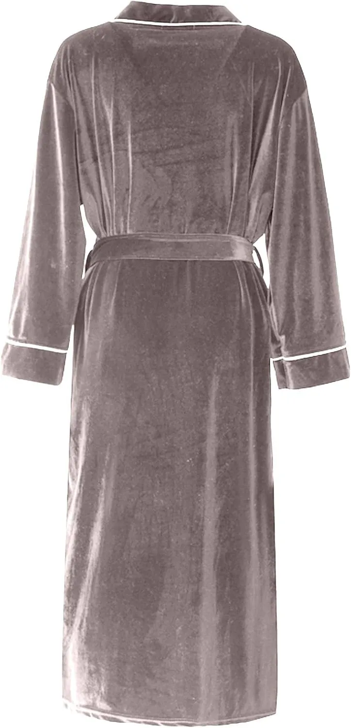 Hooded Robes for Women Bathrobe Plush Long Spa Robe Fleece Bathrobe Women Bathrobe Womens Fuzzy Womens Plush Fleece