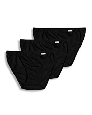 Jockey 3 Pk Elance Cotton String Bikinis
