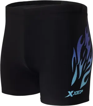 KANAV Men's Athletic Square Leg Swimsuit Jammers Durable Compression Swim Briefs Training Bathing Swimming Shorts