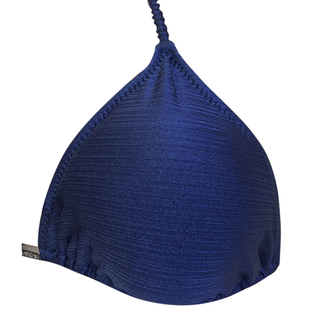 La Sirene Lila III Brazilian Women's String Bikini - Navy