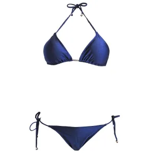 La Sirene Lila III Brazilian Women's String Bikini - Navy