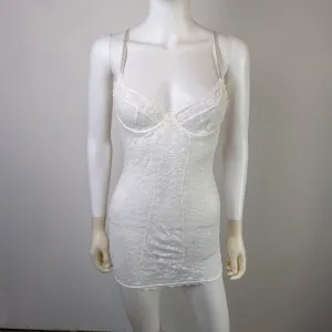 Lace Sheer Sexy Nightgown S