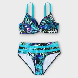 Leona Tropical Print Bikini
