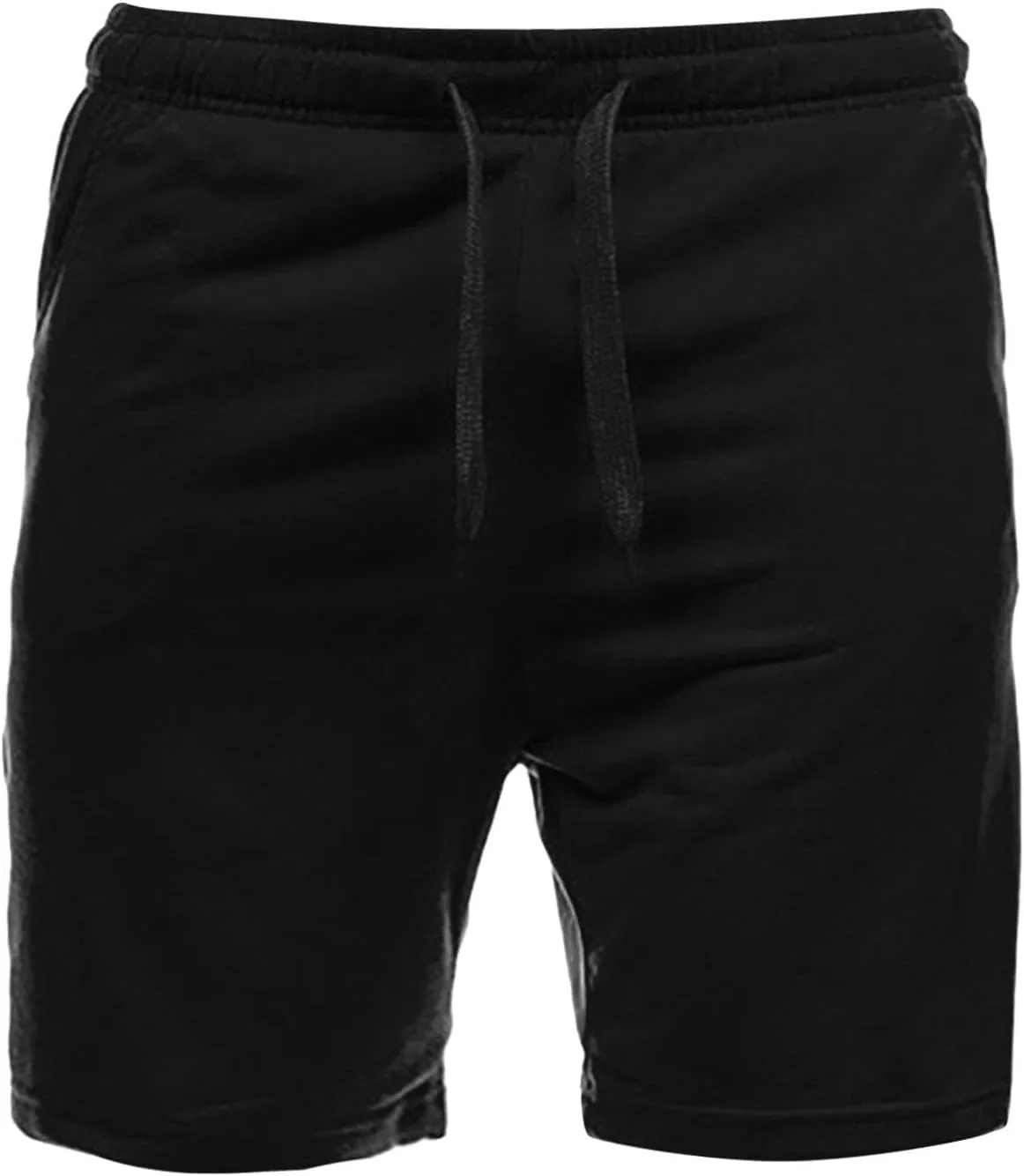 Linen Shorts for Men, Men's Casual Cotton Linen Shorts Elastic Waist Drawstring Summer Sports Golf Shorts with Pockets