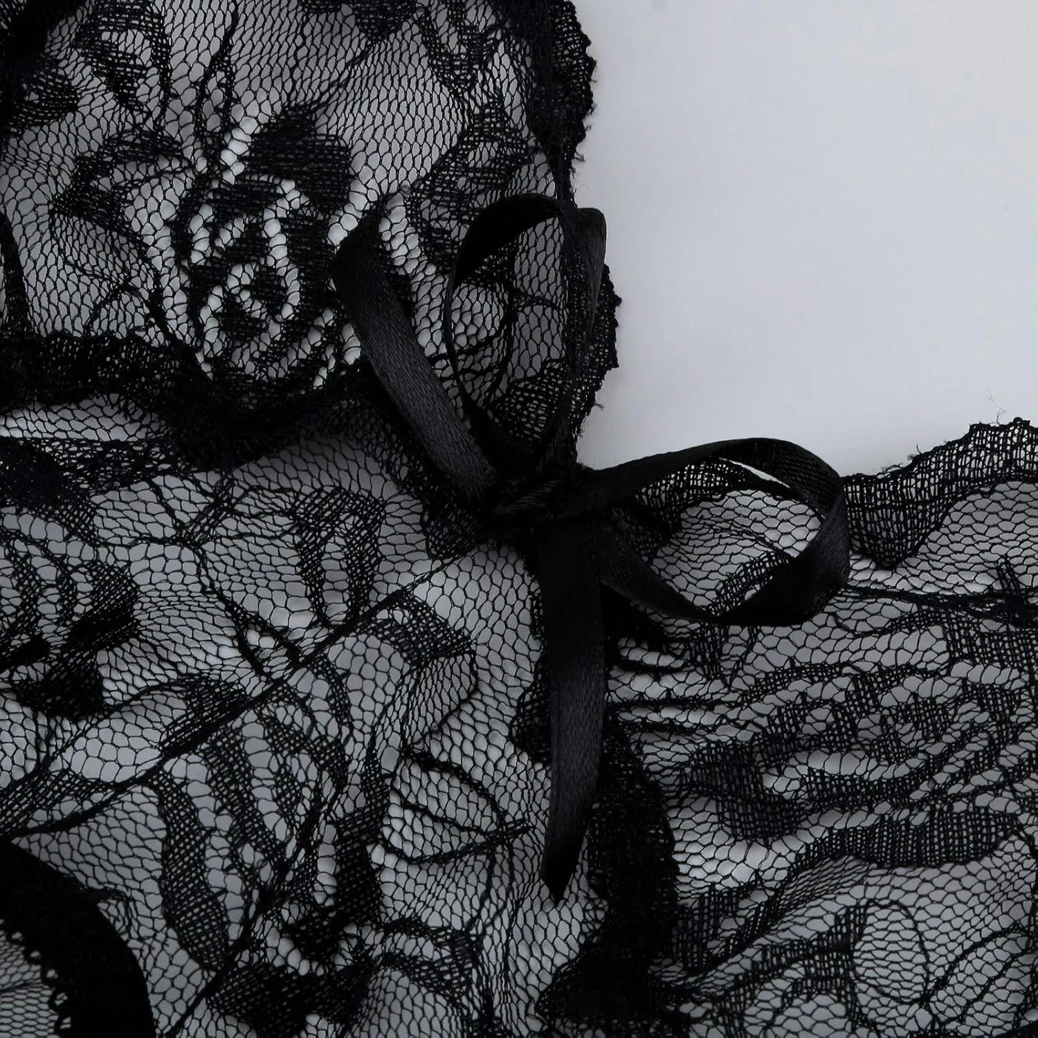Lingerie for Women Lace Babydoll Chemise Negligees Sexy Mesh Nightgowns V Neck Backless Boudoir Nighty Sleepwear