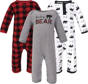 Little Treasure Unisex Baby Cotton Coveralls