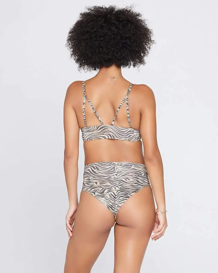L*SPACE Animal Instinct Shimmer Portia Bottom Classic