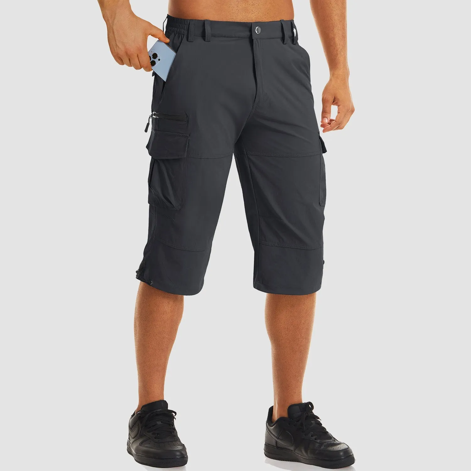 Men's 3/4 Capri Quick Dry Sports Shorts