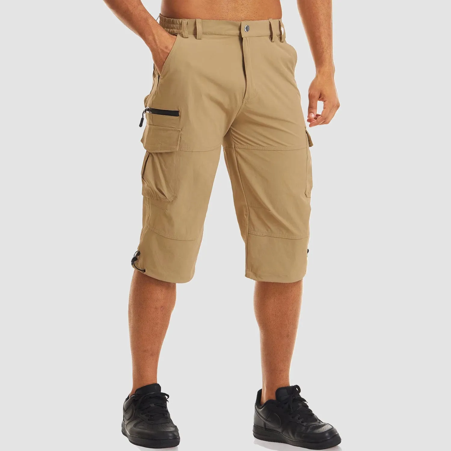 Men's 3/4 Capri Quick Dry Sports Shorts