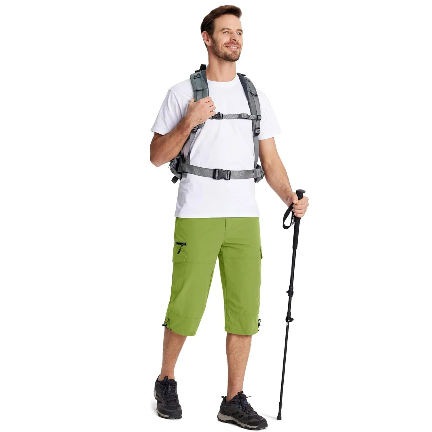 Men's 3/4 Capri Quick Dry Sports Shorts