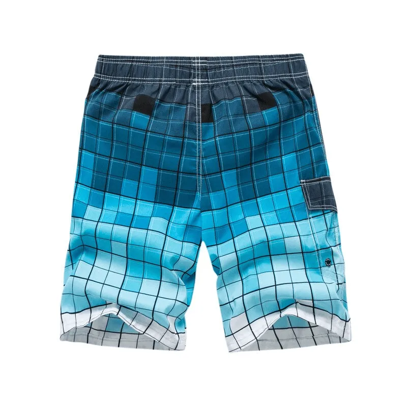 Men's Beach Quick Dry Swimming Shorts with Side Pocket - SF0860