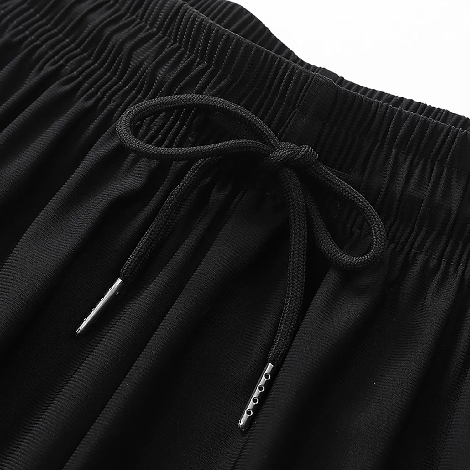 Mens Beach Shorts Summer Stretch Drawstring Casual Shorts Loose Gym Shorts with Zip Pockets Athletic Shorts Trendy