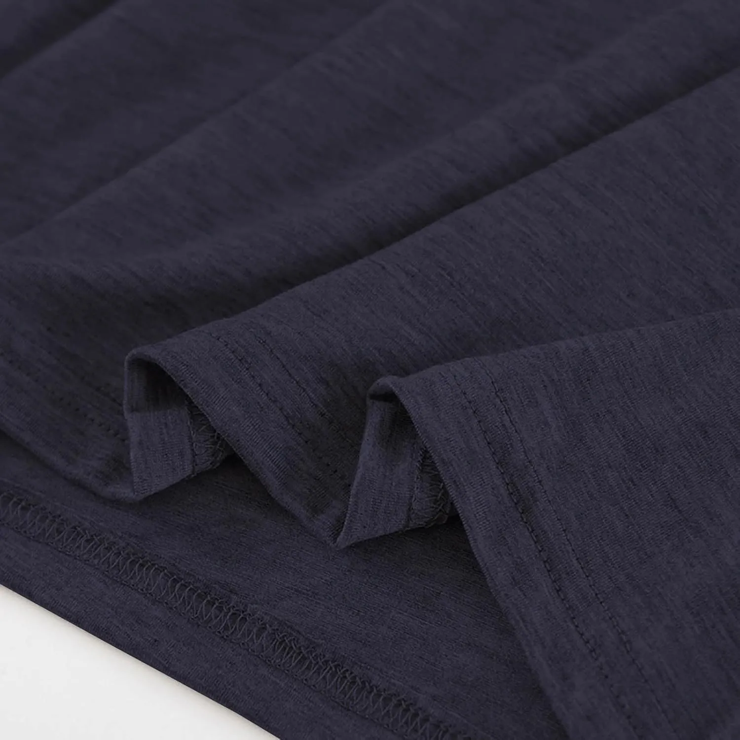 Mens Modal Cotton Lounge T-Shirt Short Sleeve Soft Lightweight Pajama Tops Round Neck Tee Top Loungewear