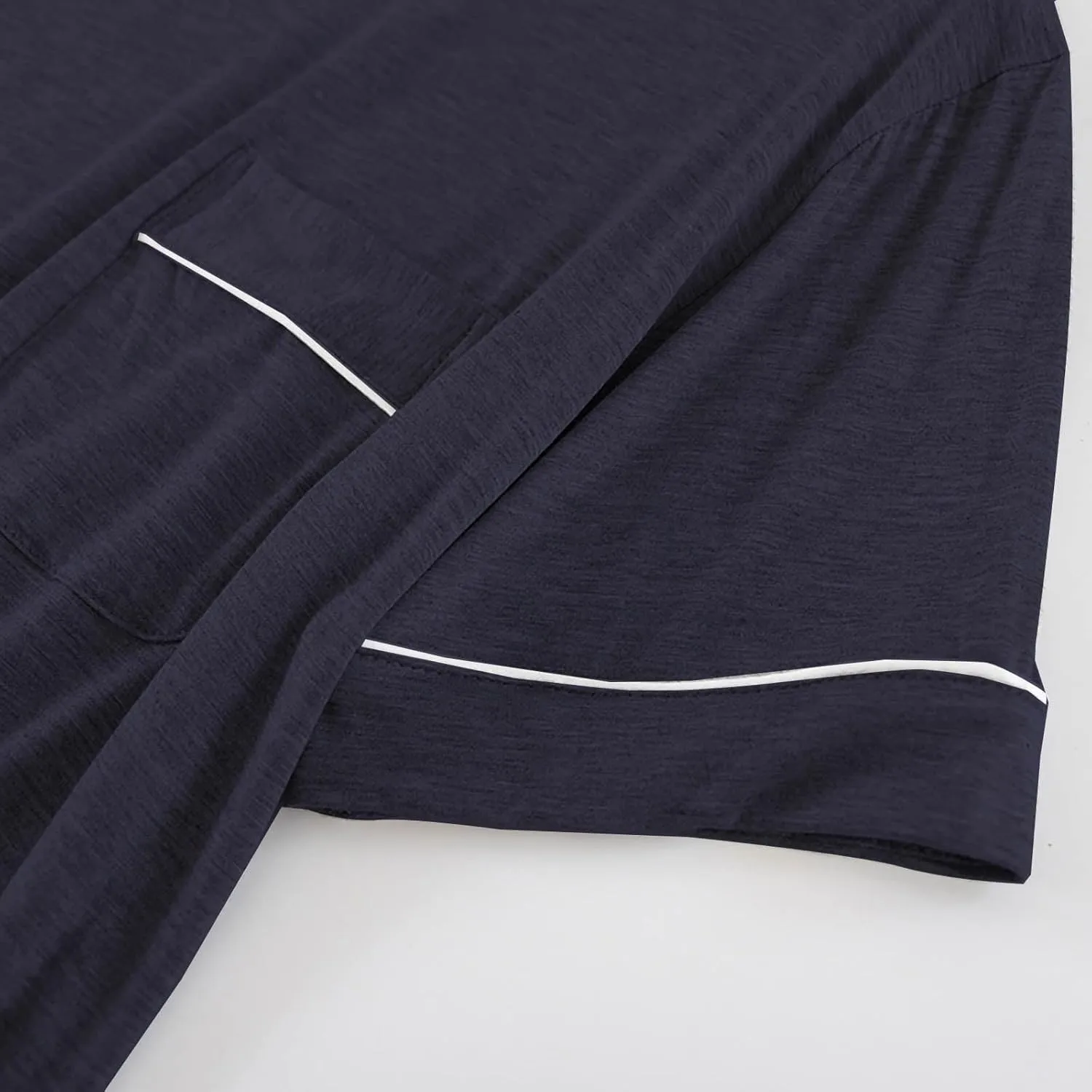 Mens Modal Cotton Lounge T-Shirt Short Sleeve Soft Lightweight Pajama Tops Round Neck Tee Top Loungewear