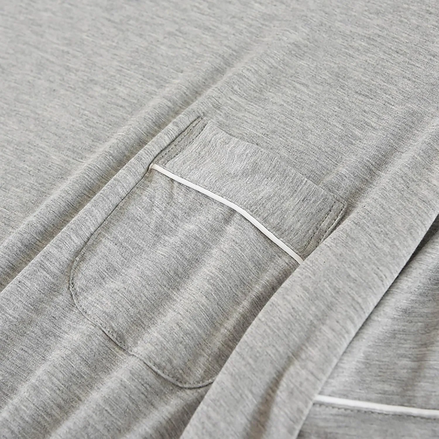 Mens Modal Cotton Lounge T-Shirt Short Sleeve Soft Lightweight Pajama Tops Round Neck Tee Top Loungewear