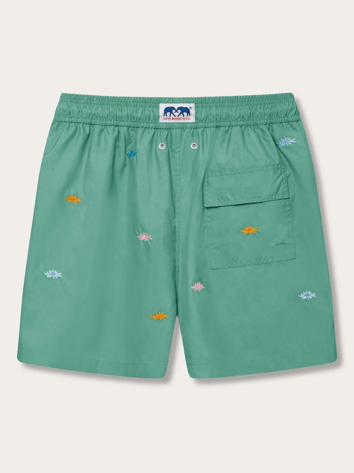 Men's Primavera Embroidered Staniel Swim Shorts