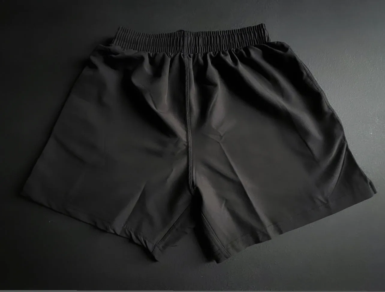 MEN'S RPG "FLAG EDITION" STRAIGHT CUT SHORTS- BLACK (NEW)