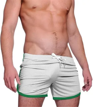 Mens Shorts 3 Inch Inseam Mens Short Gym Shorts Men's Running Shorts with Liner Running Shorts Men 3 Inch Black and White Shorts Men Boys Track Shorts, XX-Large