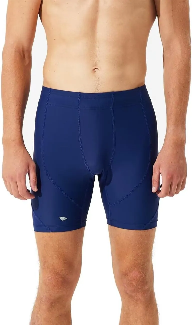 Men's Swim Jammers, Athletic Training Endurance Swimming Swimsuit Jammer Racing Competition Swimwear