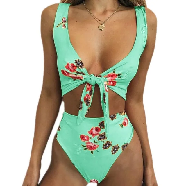 Minimalism Le High Waist 2019 Sexy Bikinis