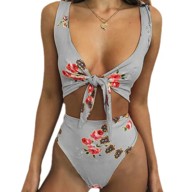 Minimalism Le High Waist 2019 Sexy Bikinis