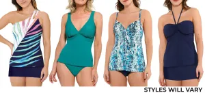 MS-CRTK-A - Wholesale Women's "ALL ASSORTED" Tankinis & Skirtinis