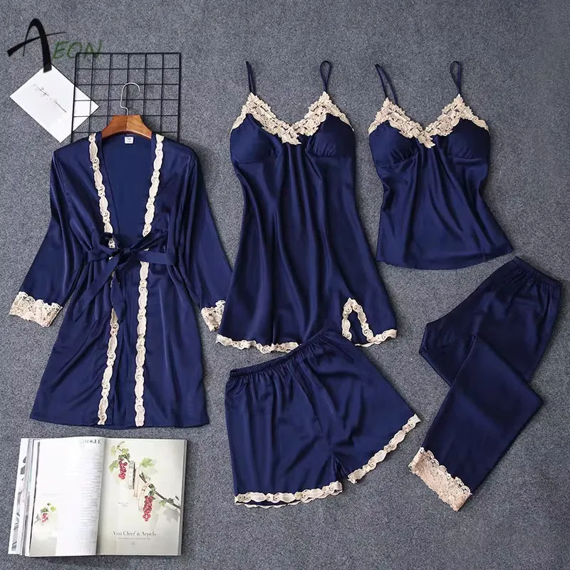 Nightgown lounge dressثوب النوم صالة ملابس