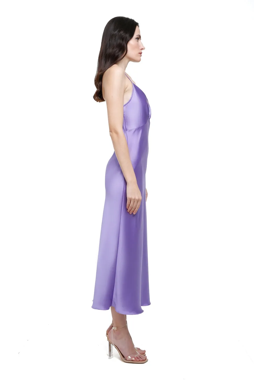 Norelle Silk Midi Dress