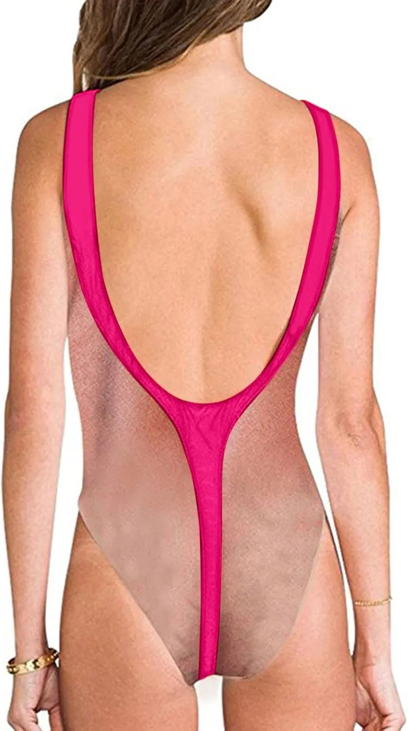 One Piece Swimsuit Funny Hairy Chest Swimwear Bathing Suit for Women Beachwear Bodysuits for Women Swimwear Novelty