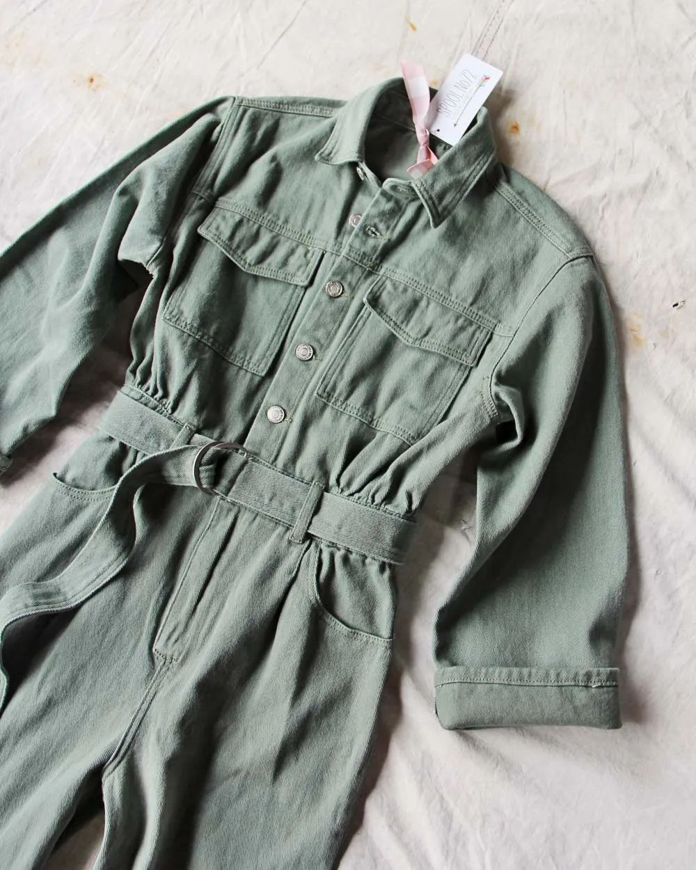 Ranger Coverall Jumpsuit in Denim