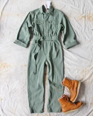 Ranger Coverall Jumpsuit in Denim
