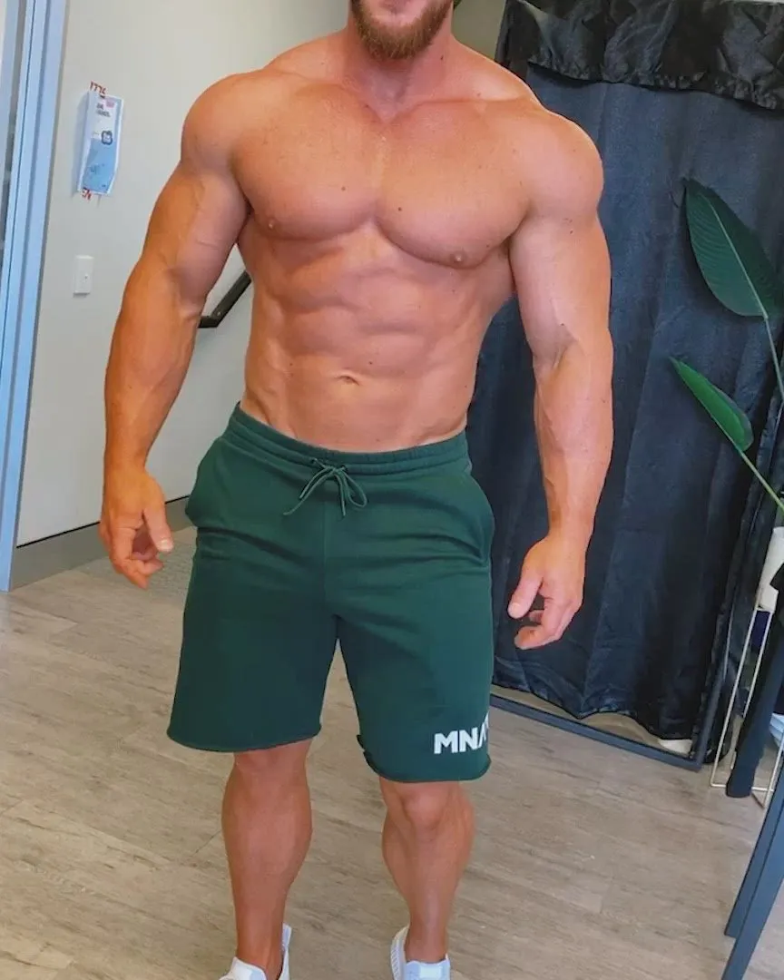 Relaxed Shorts - Emerald Green