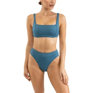 Rhythm Chiquita High Support Hidden DD Womens Underwire Top - Teal