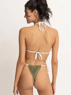 RHYTHM Terry Gathered Tie-Side Bottom