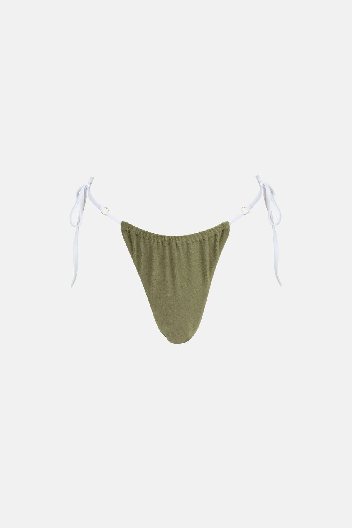 RHYTHM Terry Gathered Tie-Side Bottom